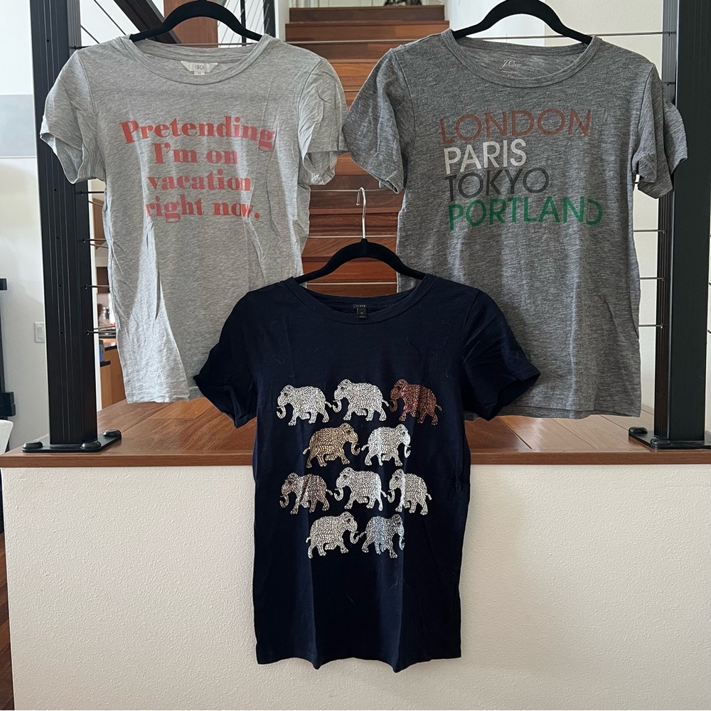 Women’s Graphic T-Shirt Set - Jcrew, 1901